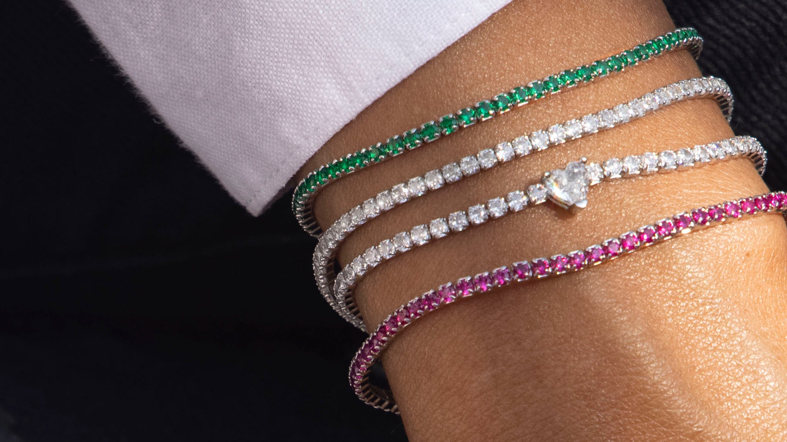 Pulseras tenis: la joya clásica que vuelve a estar en tendencia