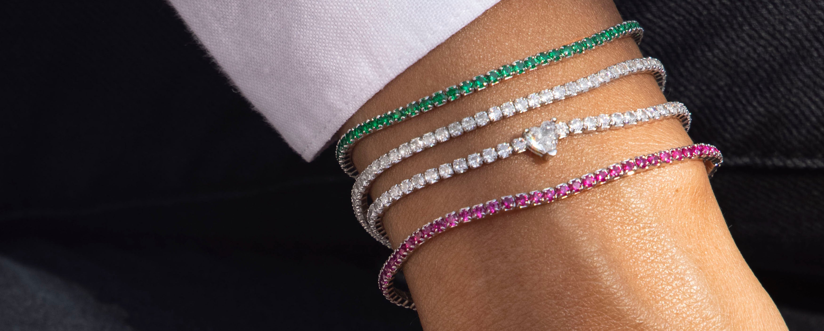 Pulseras tenis: la joya clásica que vuelve a estar en tendencia